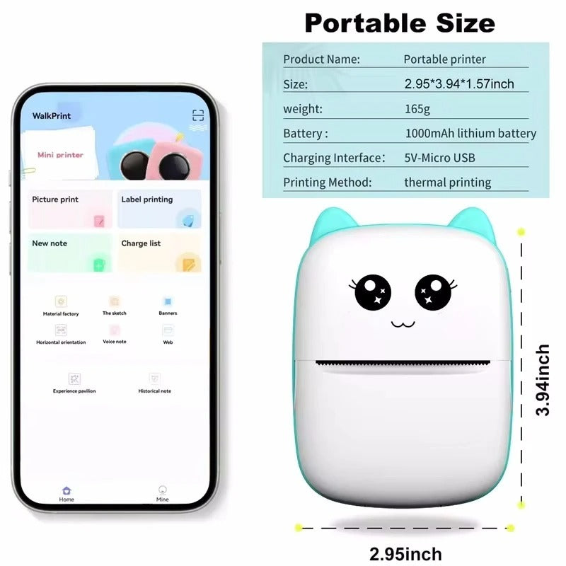 PocketPrint™ Mini Printer